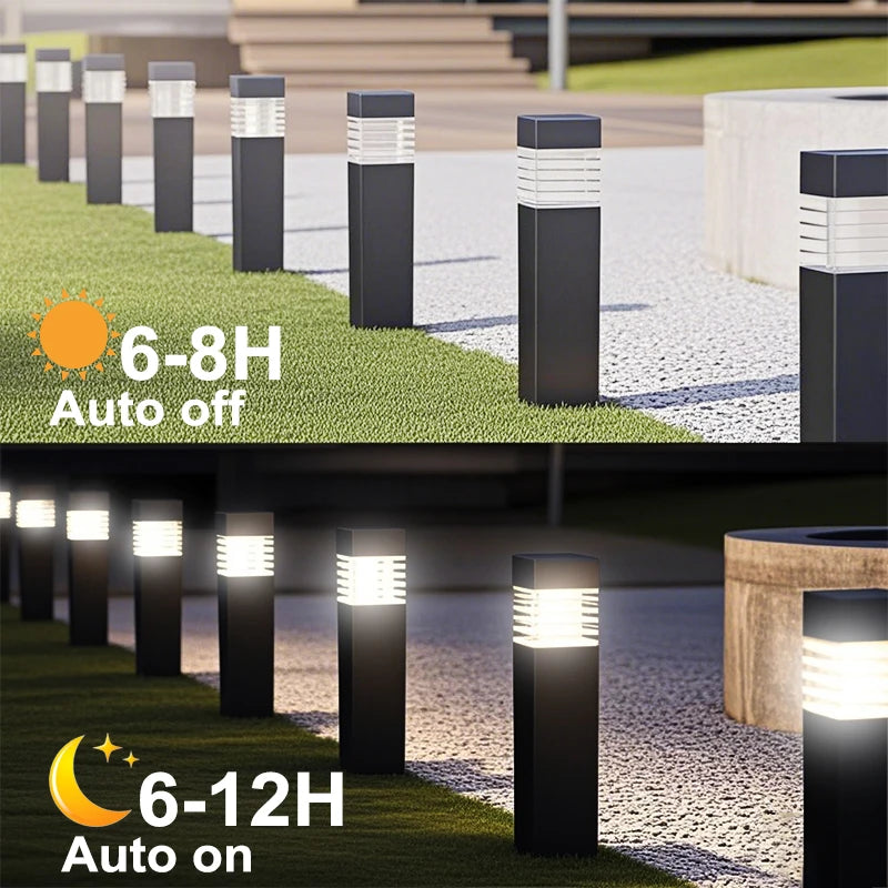 Solar-powered Landscape Lawn Lights for Outdoor Gardens Fences Vegetable Patches Parks Balconies and Potted Plants Paths Lamp