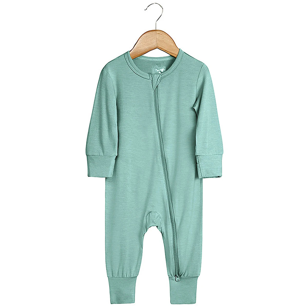 Bamboo Baby Pajama Newborn Boys Girls Zipper Jumpsuit Toddler Solid 3 to 6 12 18 Months  Footed Pijamas Birthday Gift Pyjamas