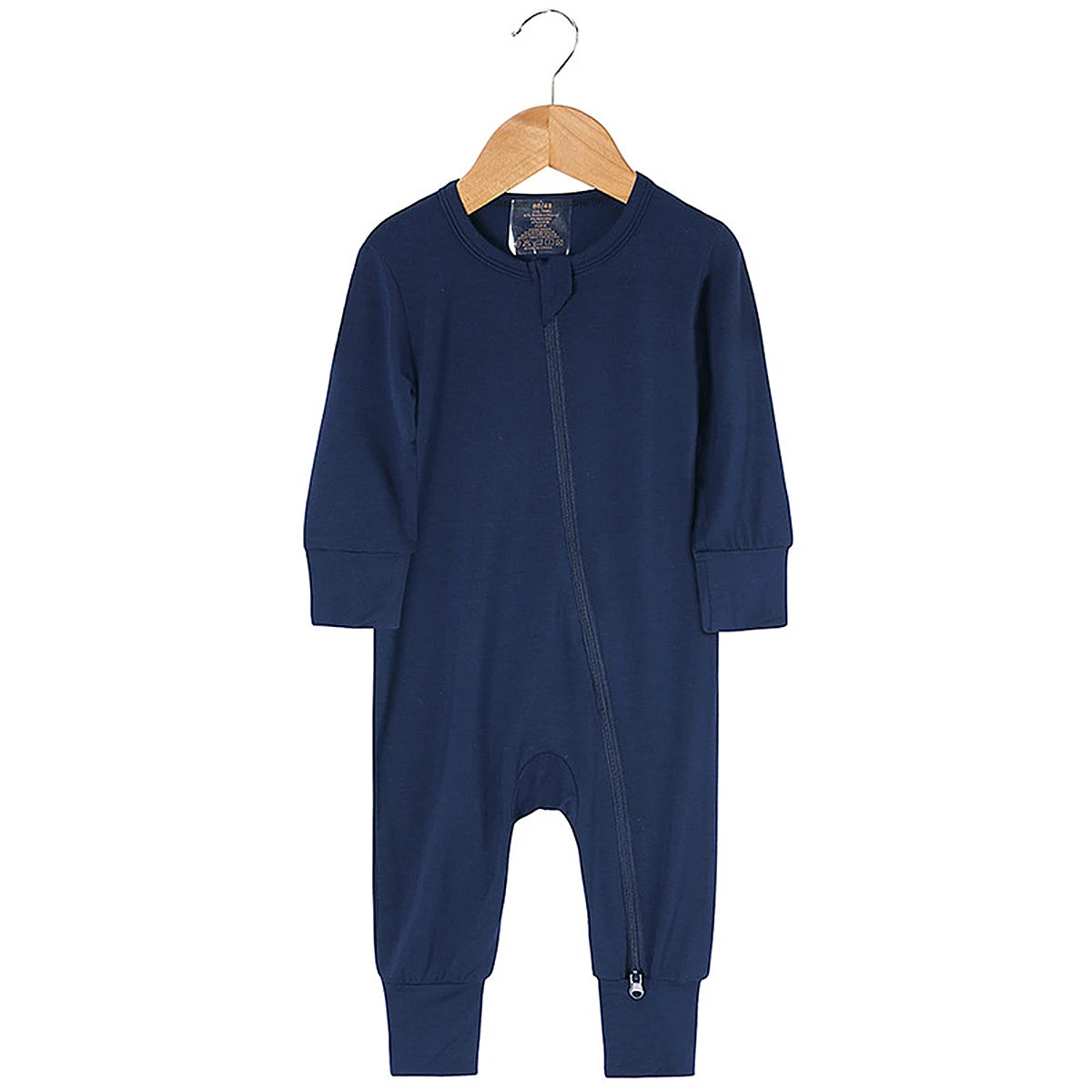 Bamboo Baby Pajama Newborn Boys Girls Zipper Jumpsuit Toddler Solid 3 to 6 12 18 Months  Footed Pijamas Birthday Gift Pyjamas