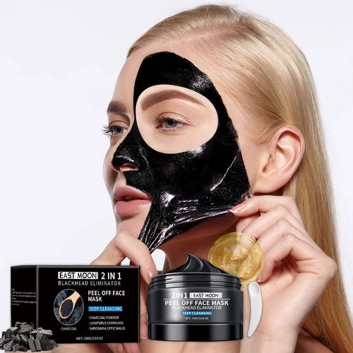 Bamboo charcoal peel-off face mask
