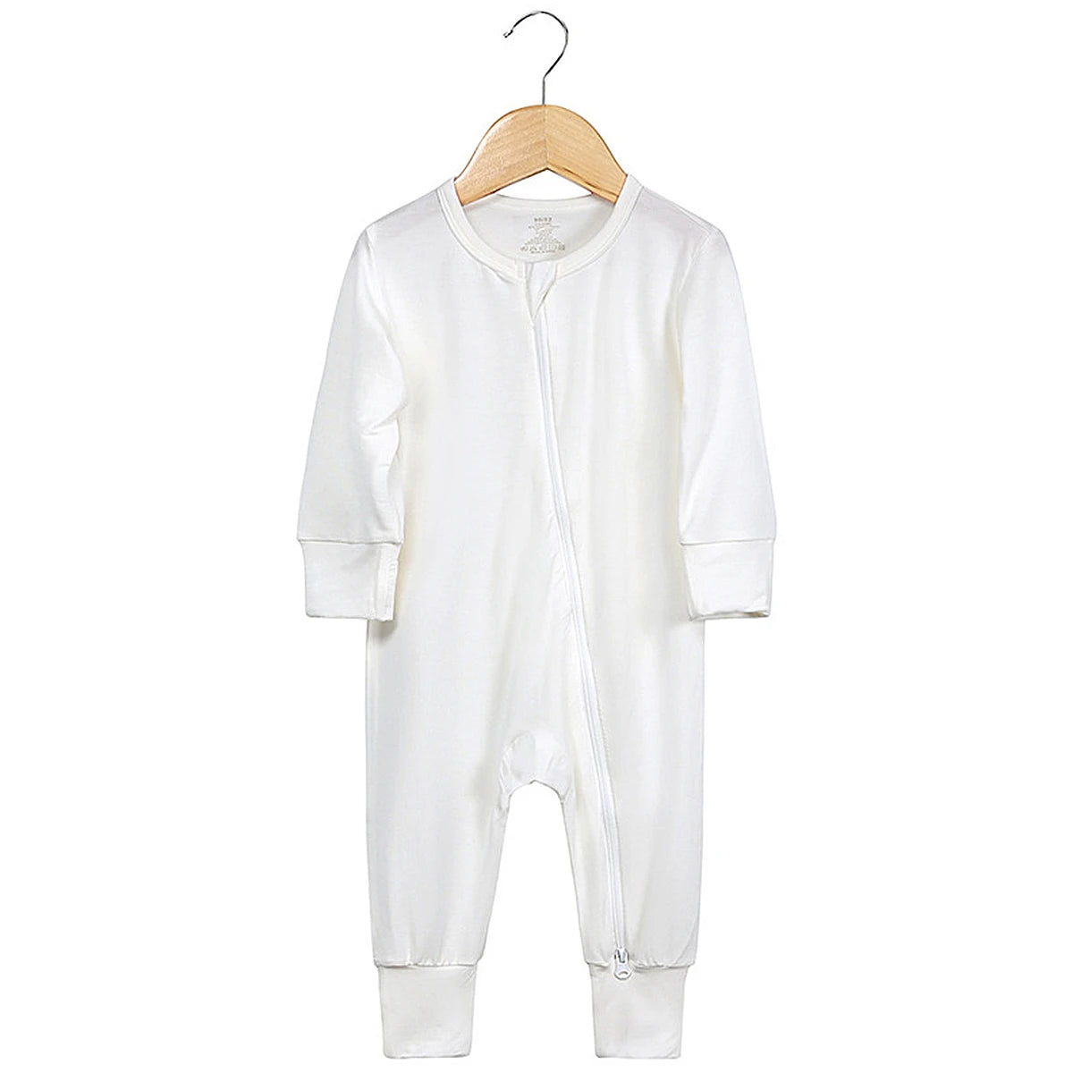 Bamboo Baby Pajama Newborn Boys Girls Zipper Jumpsuit Toddler Solid 3 to 6 12 18 Months  Footed Pijamas Birthday Gift Pyjamas
