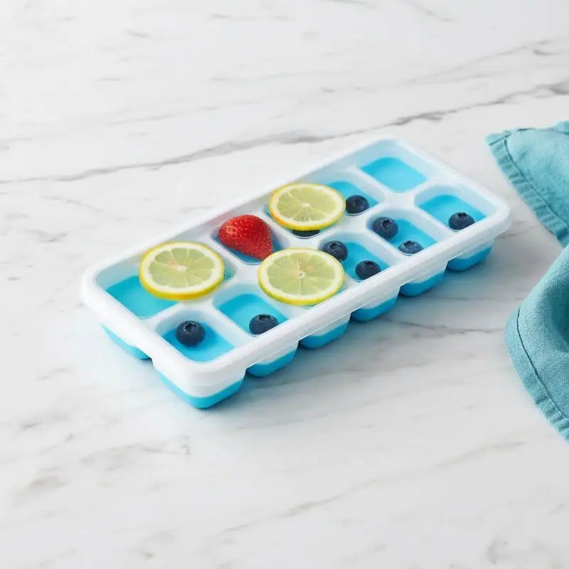 Eco-Friendly 14 Grid Silicone Ice Cube Tray Perfect for Parties and Events