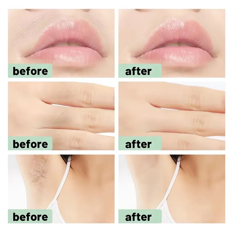 10pcs Disposable Hair Removal Wax Paper，Portable Cropped Facial Lip Hair Eyebrow Beard Beeswax Depilatory Paper